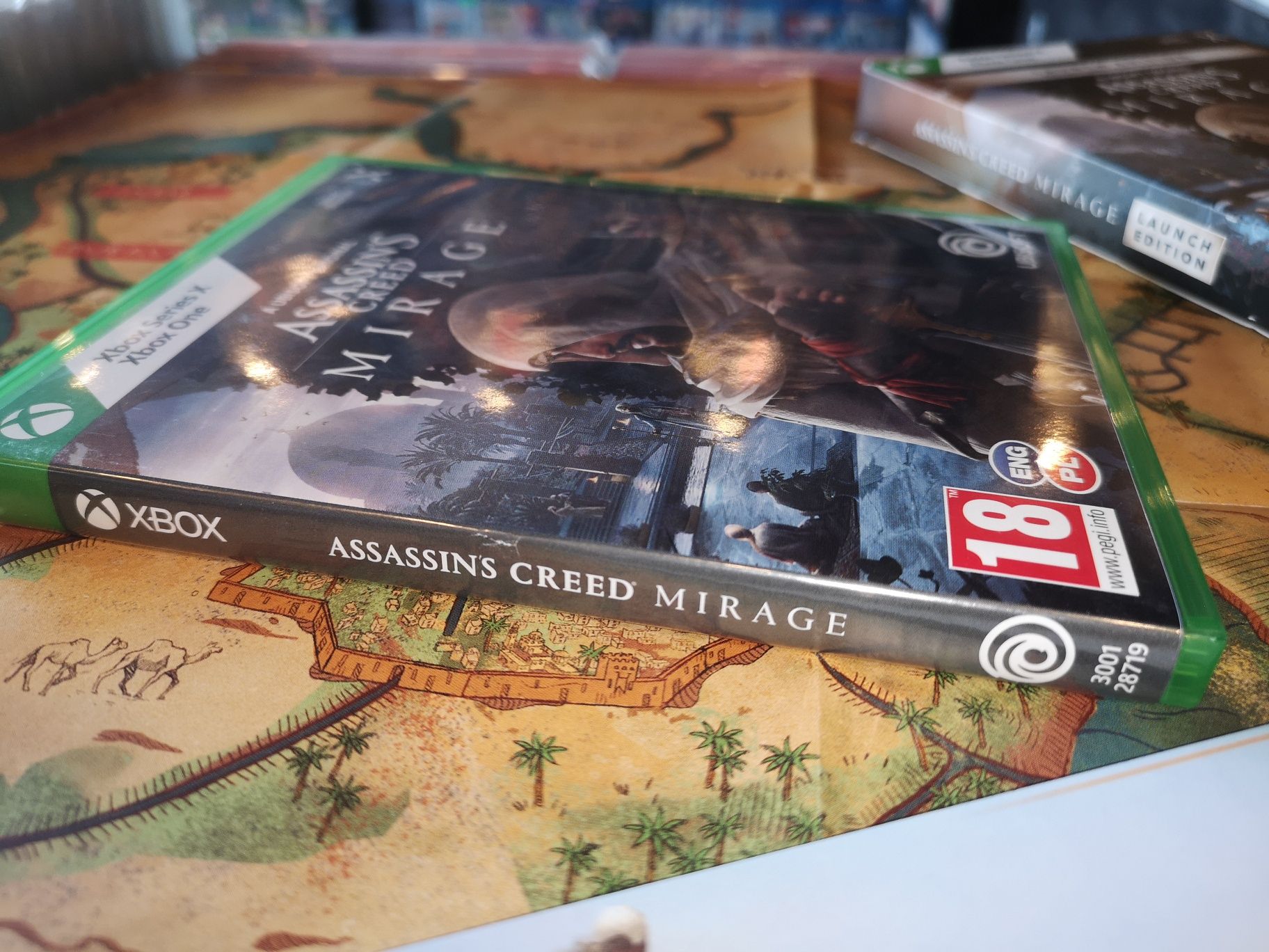 Assassins Creed Mirage LAUNCH XBOX ONE /SERIES X (+ mapa, pocztówki)