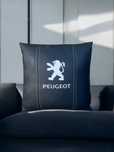 Подушка автомобильная с логотипом Peugeot
