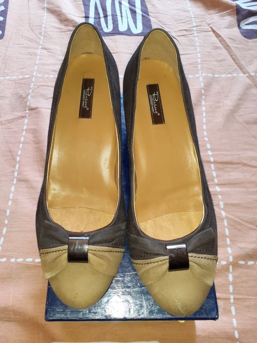 Туфли из нубука Respect