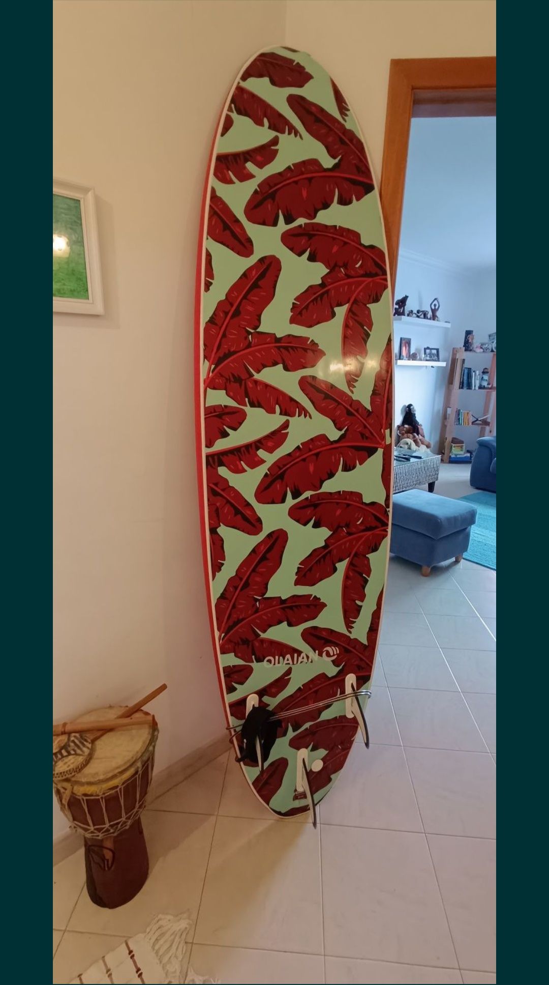 Prancha de Surf Flow Rider Mini Malibu 7.2 +Prancha de Surf Olaian 7.0