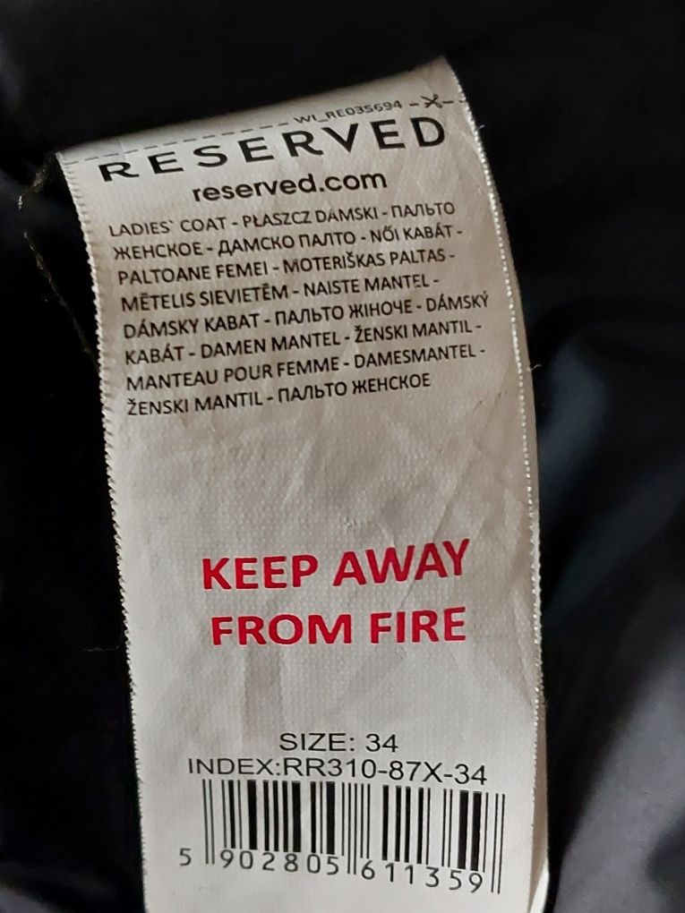 Kurtka parka r 34 Reserved