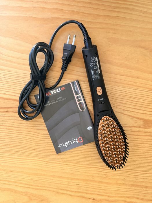 Escova Alisadora e Curler