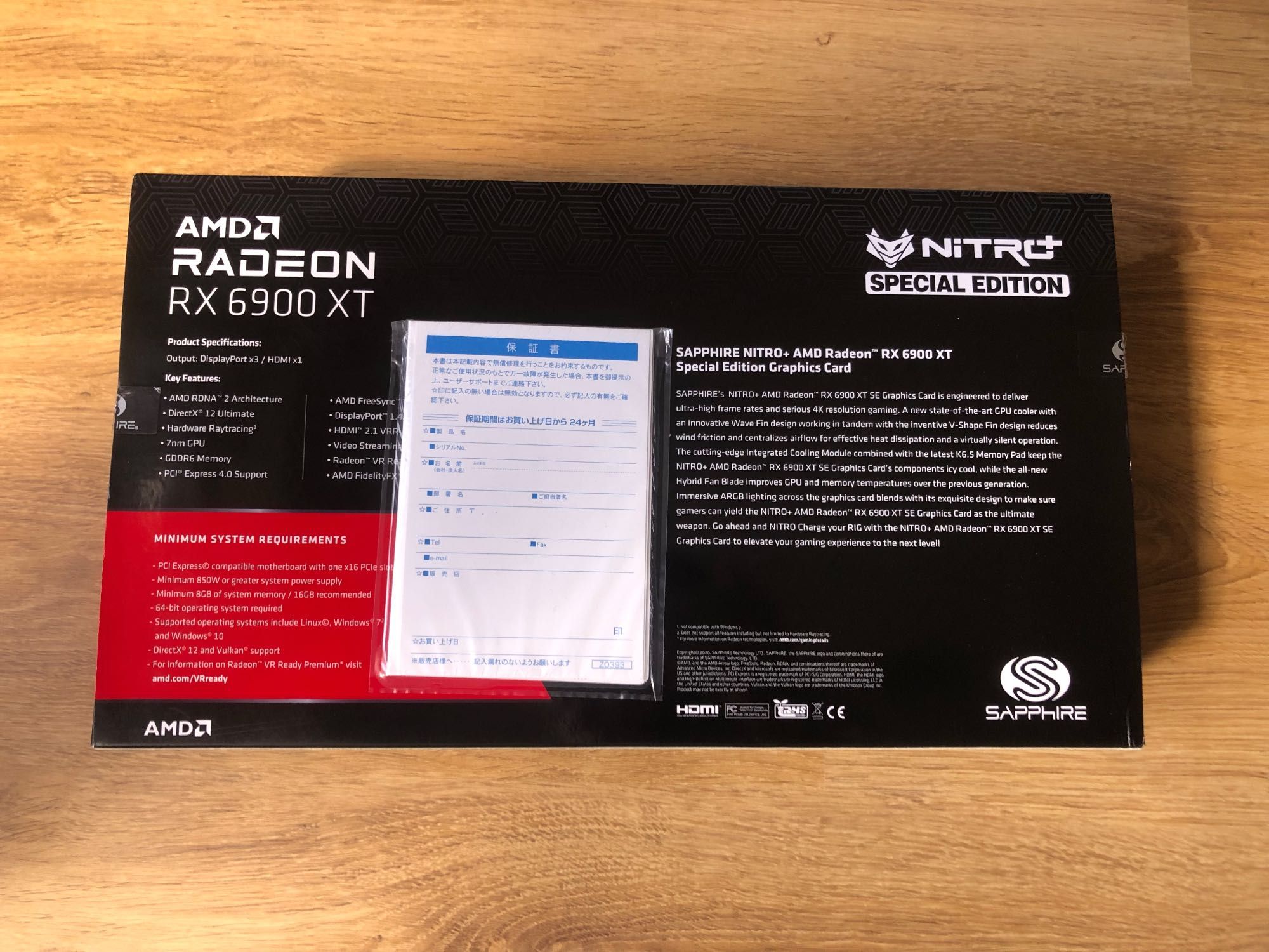 Placa Gráfica - NITRO+ AMD Radeon RX 6900 XT 16GB
