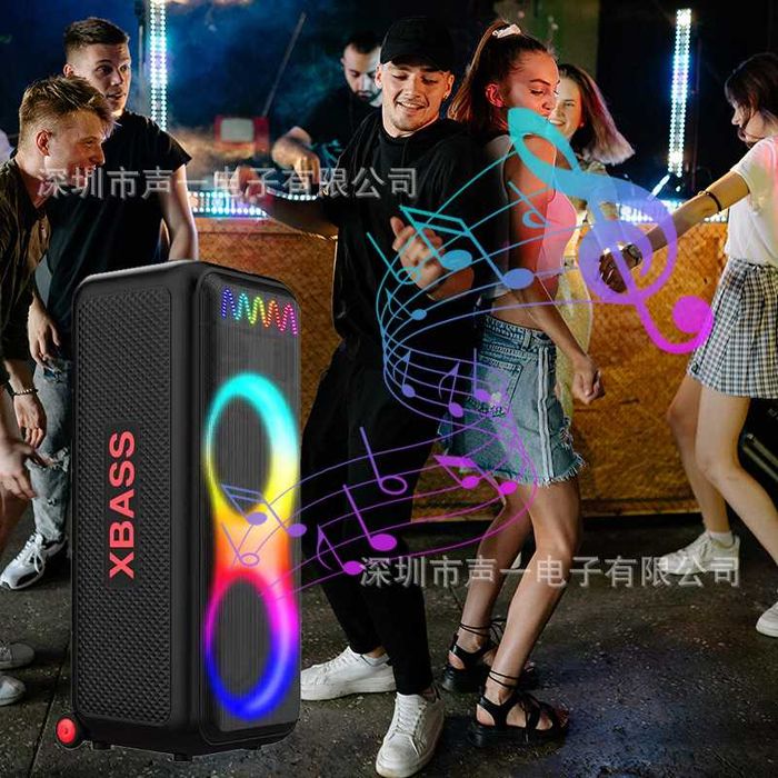 Акустична система 100 Вт з 2шт PartyBox мікрофонами не JBL 310 320 710