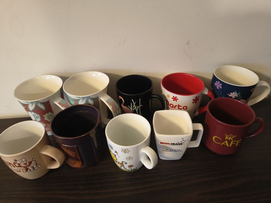 Kubki oddam 10 szt. Różne