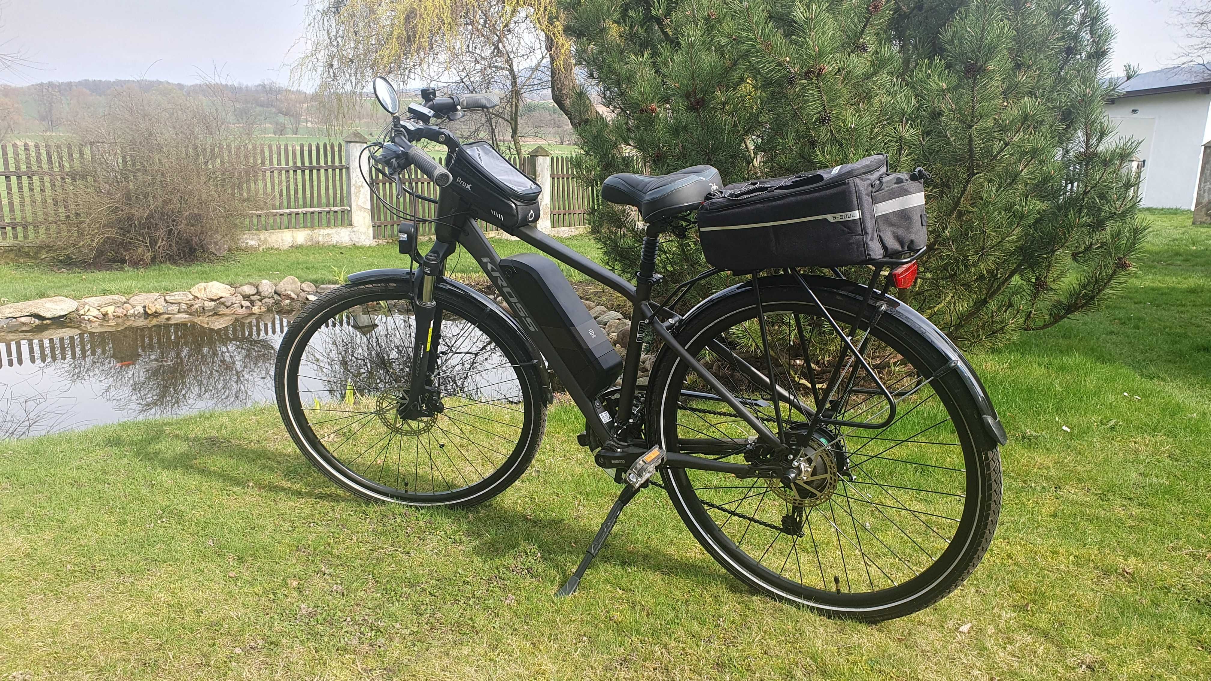 Elektryczny rower trekkingowy Kross Trans Hybrid 1.0