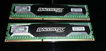 Pamięć RAM  do komputera 16GB (2x8GB) DDR-3 BALLISTIX sport 1600MHz.