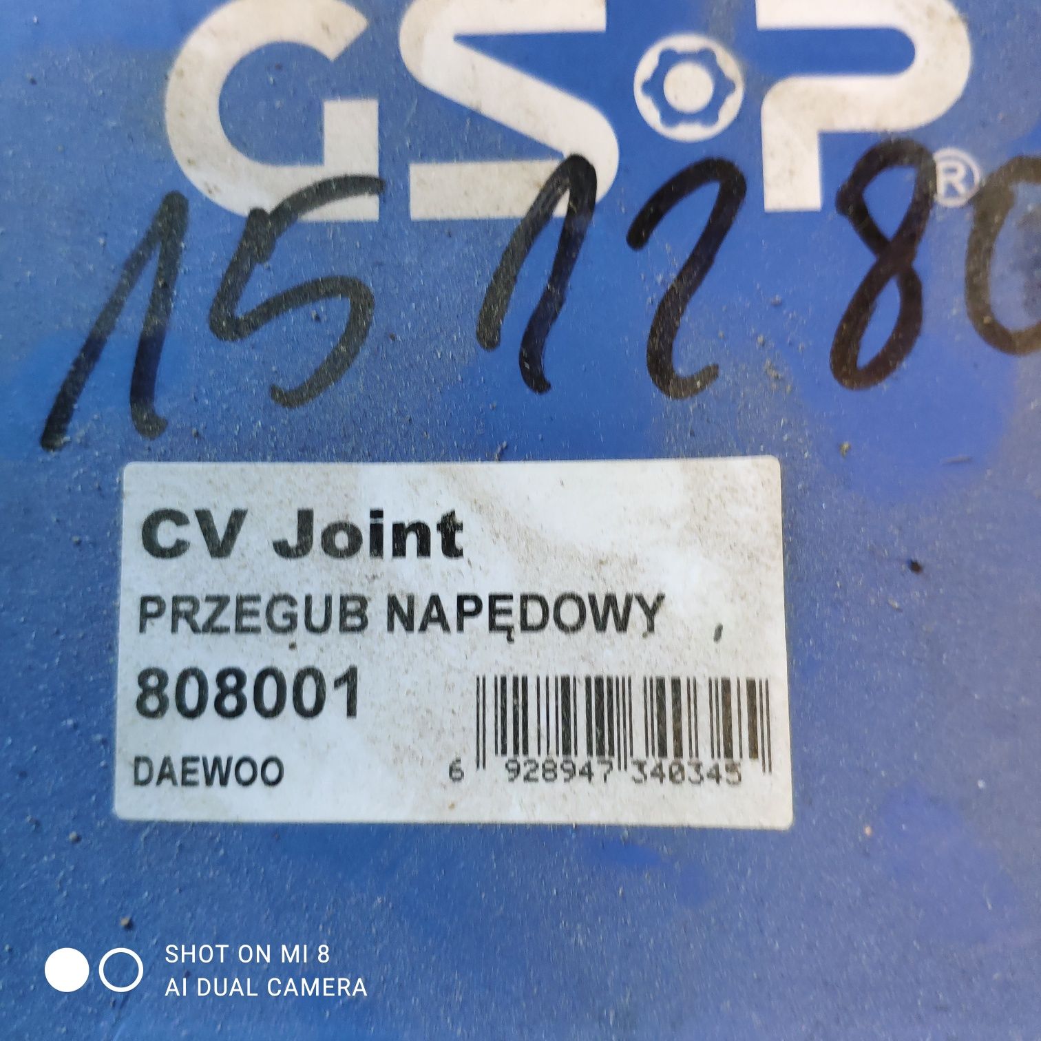 przegub napędowy matiz