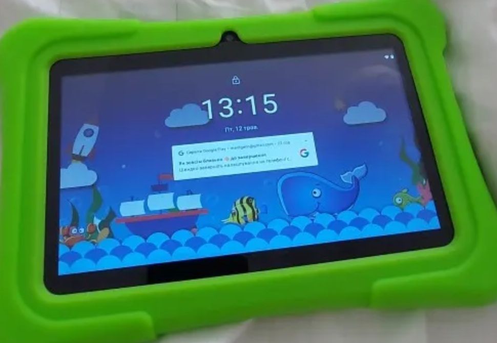 Дитячий планшет 3+, Android 10, 32 ГБ,  Wi-Fi, Bluetooth