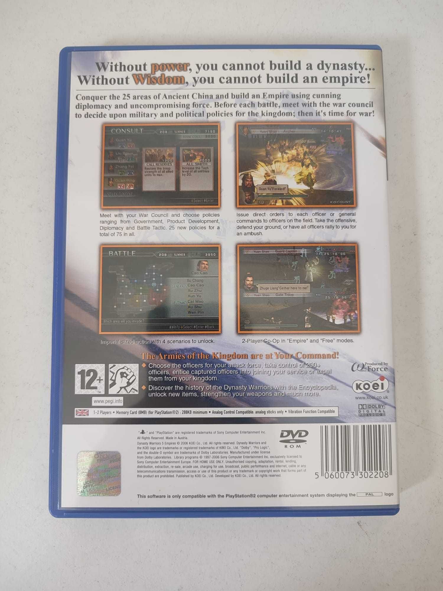 PS2 - Dynasty Warriors 5 Empires
