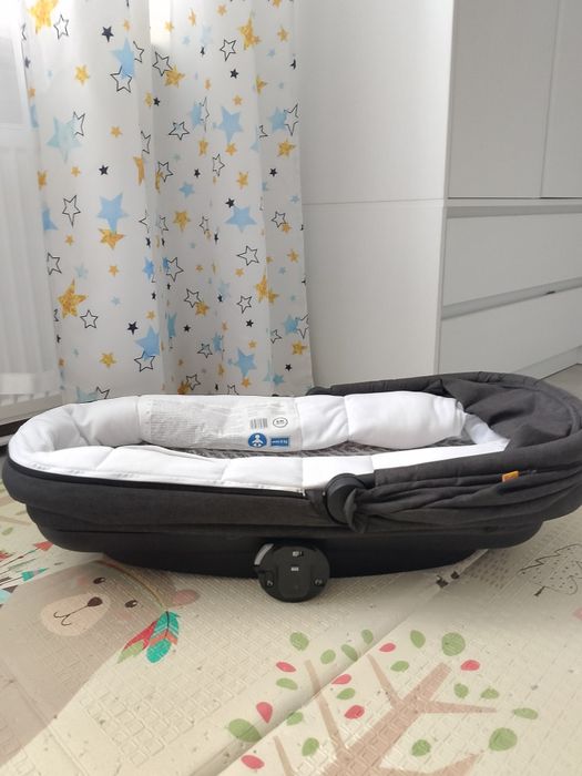 Wózek 2w1 Skiddoü Moss Onyx Głęboko Spacerowy
