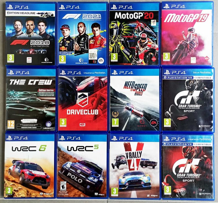 Jogos Corrida Playstation 4 (PS4)