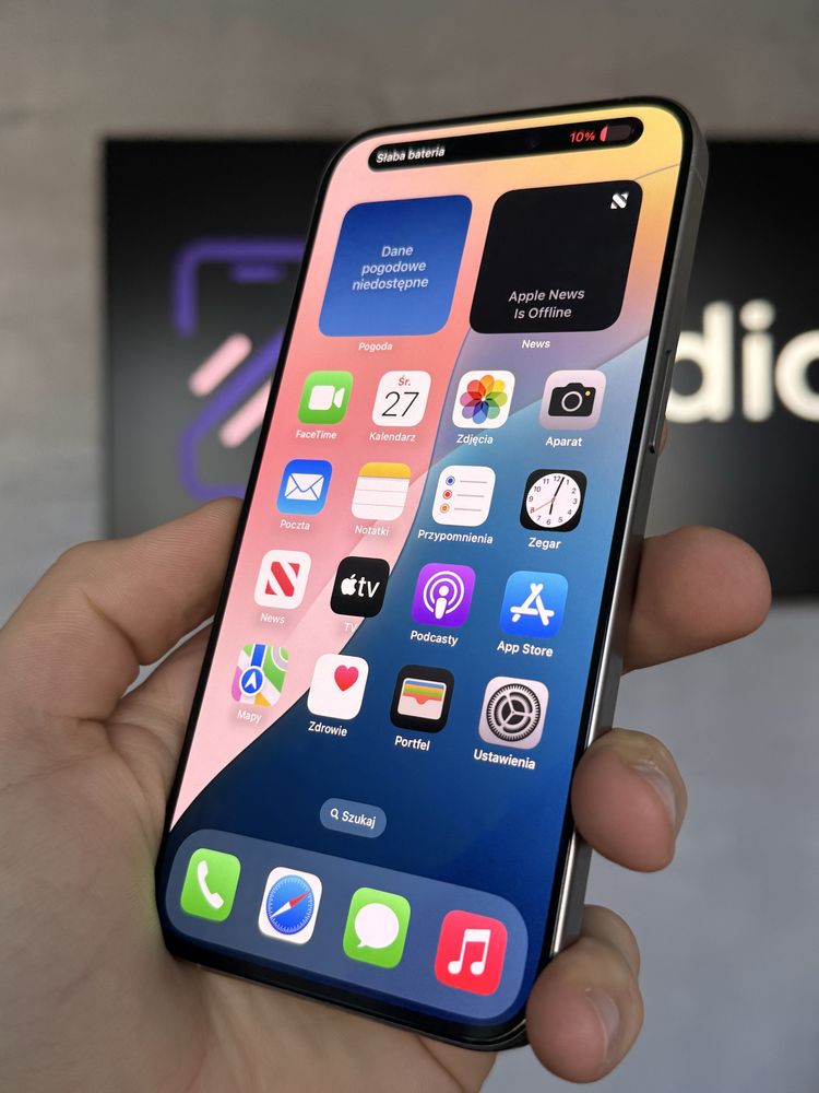 RATY 0% iPhone 15 Pro Max 1TB BATERIA 100% GWARANCJA 12 miesiecy!!!