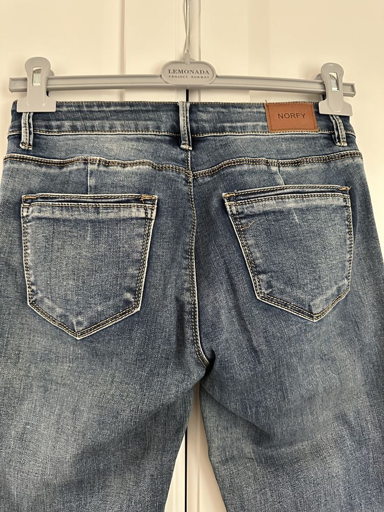 Norfy denim spodnie jeansy 36 S