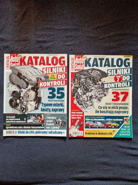 Unikat  Auto Świat katalog silniki do kontroli  dwuczęściowy
