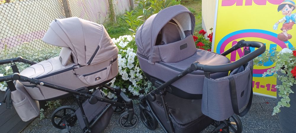 Fajny wózek 3w1 w zestawie z fotelikiem Cybex Komis NW