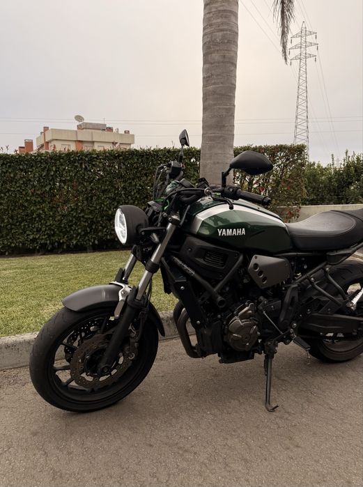 Yamaha XSR 700 Green