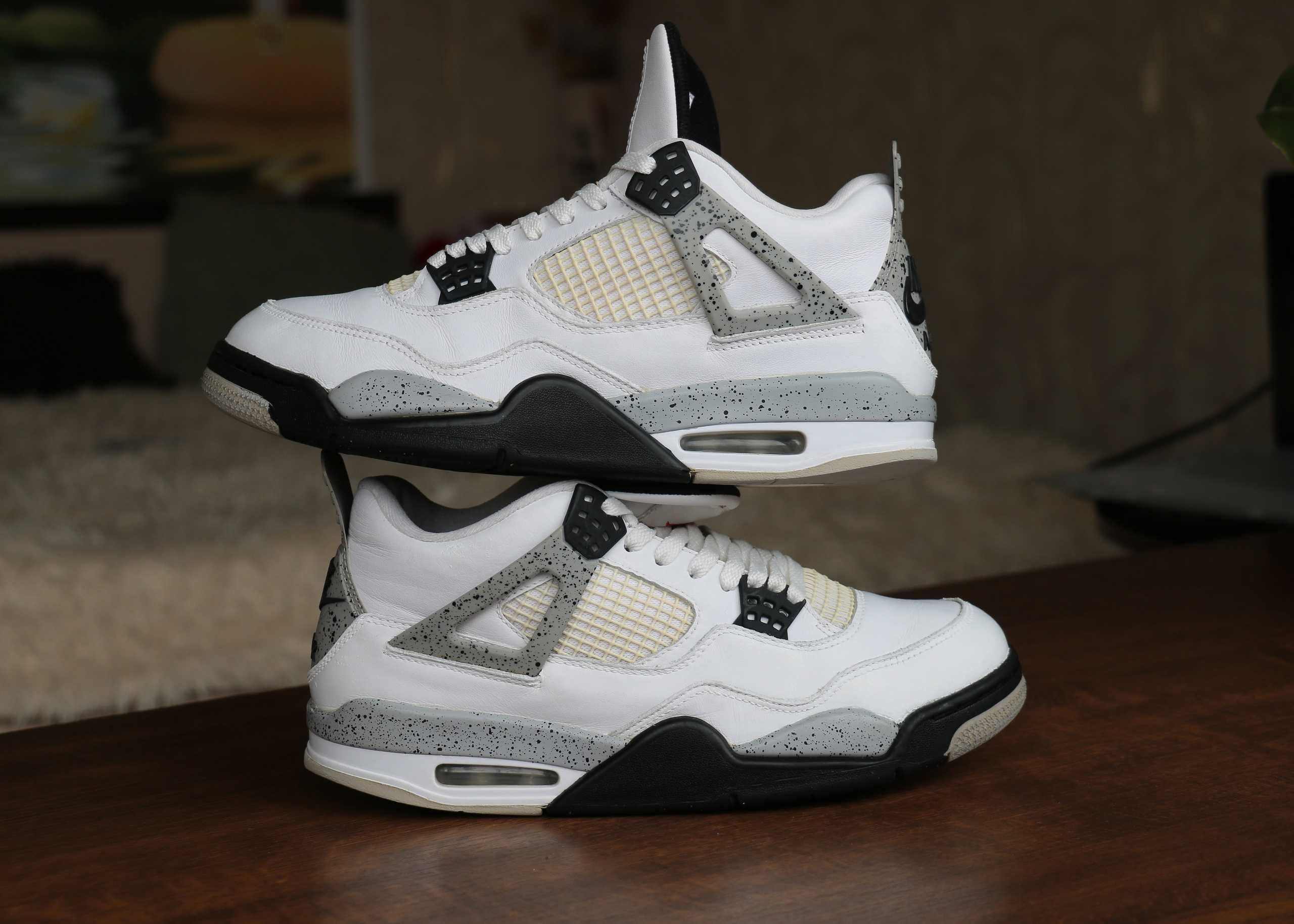 Air Jordan 4 Retro OG "White Cement" 2016, 44 размер, 28 см