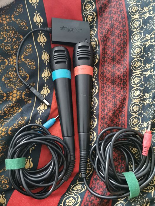 Mikrofony Sing Star, przewodowe