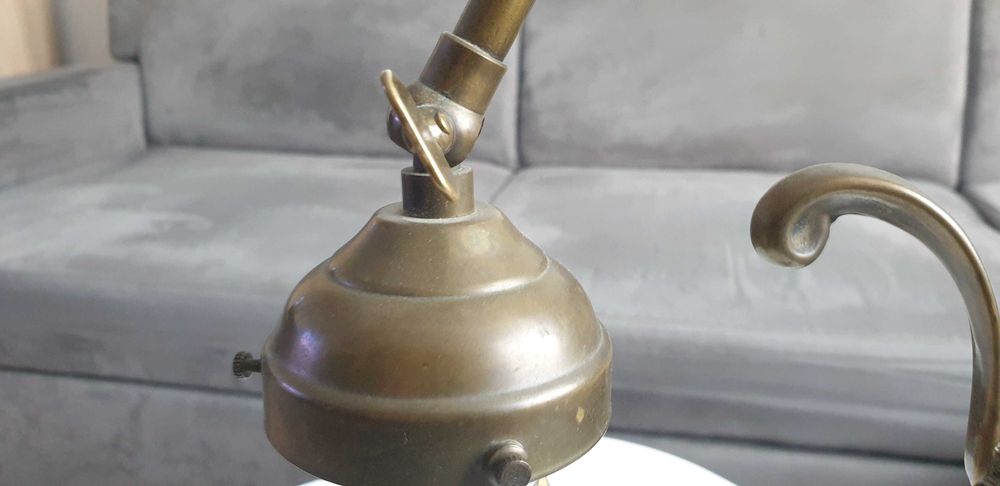 Starocie z Gdyni - Lampa biurkowa ART DECO UNIKAT sprawna