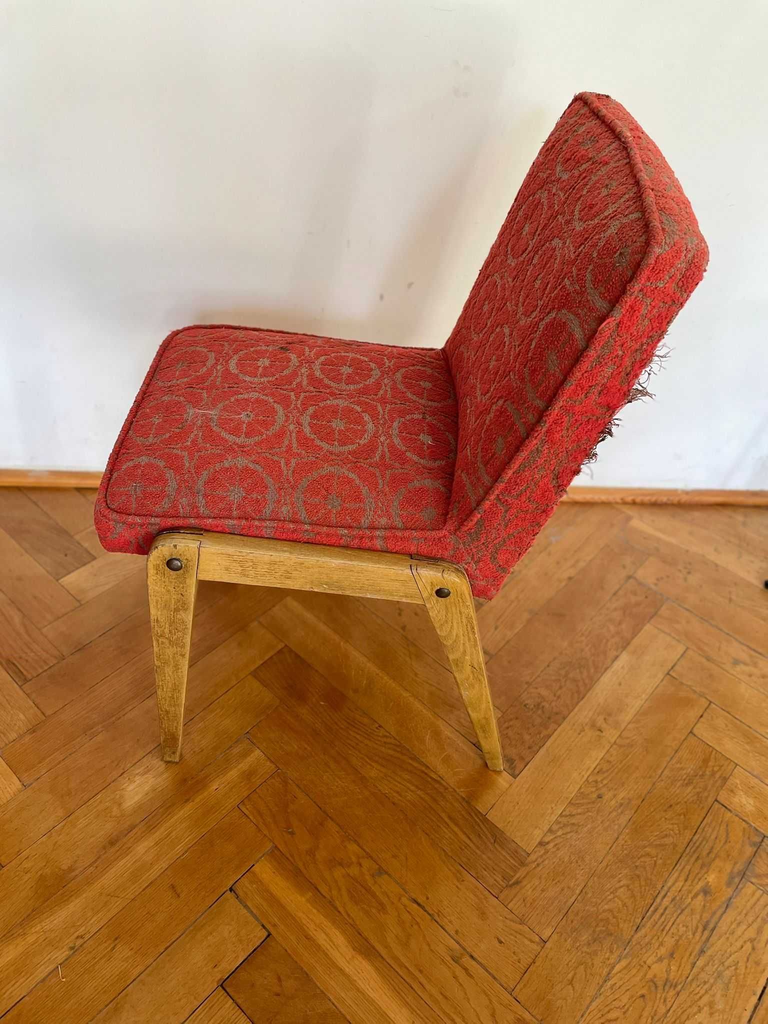Fotel AGA vintage prl do renowacji