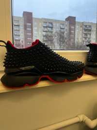 Christian Louboutin Spike Sock Trainers