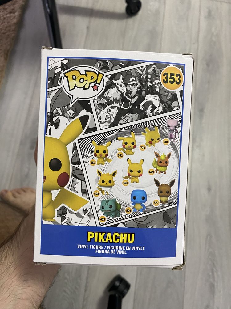 Фігурка pop pokemon 353 pikachu пікачу