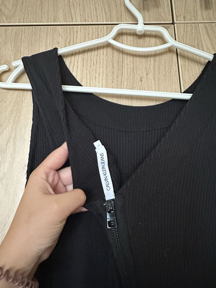 Оригинальное платье миди СК Calvin Klein Кельвин кляйн