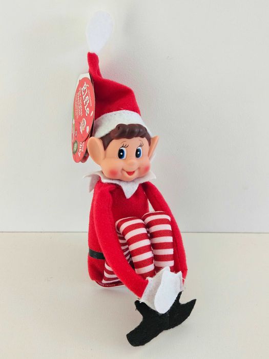 Elf psotnik figlarz figurka do zabawy adwentowej akcesoria elfa