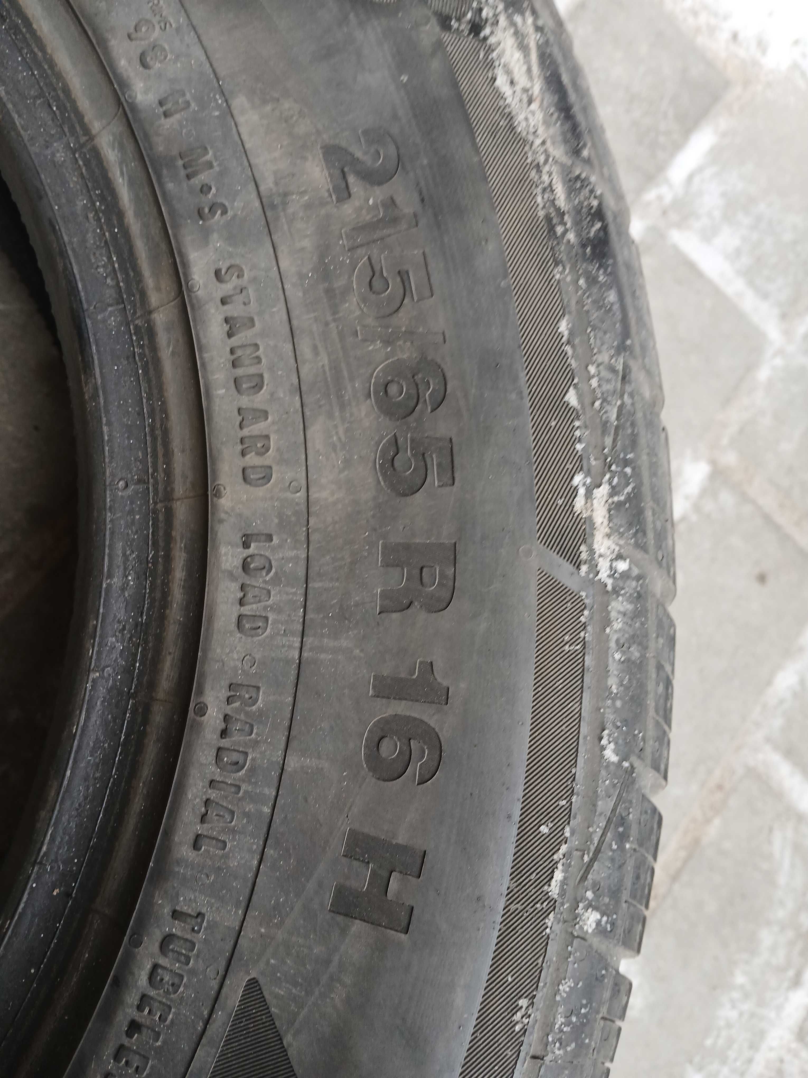 4x używane opony letnie 215/65 R16 Continental Montaż GWARANCJA
