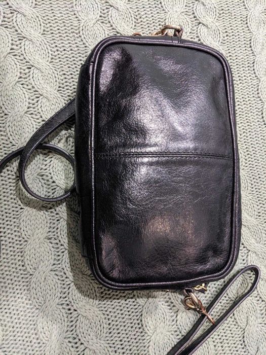 сумочка 22х14х5 шкіра сумка жіноча леопард принт клатч