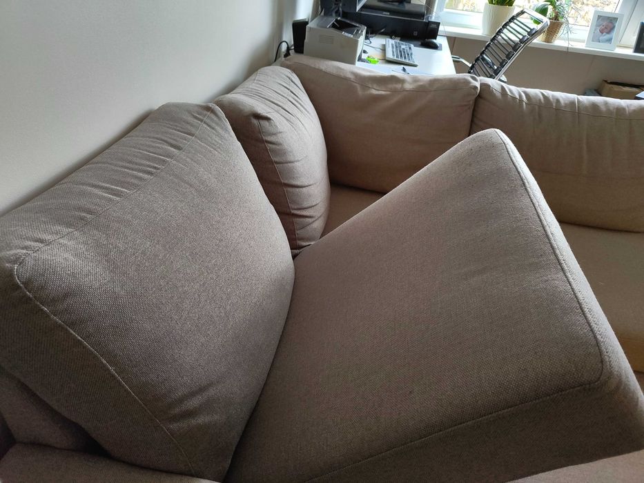 Kanapa narożna, narożnik VOX, sofa rozkładana, z pojemnikiem, stan BDB
