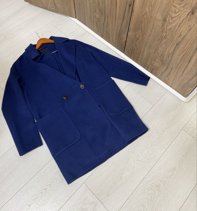 Пальто з шерсті та кашеміру Massimo Dutti