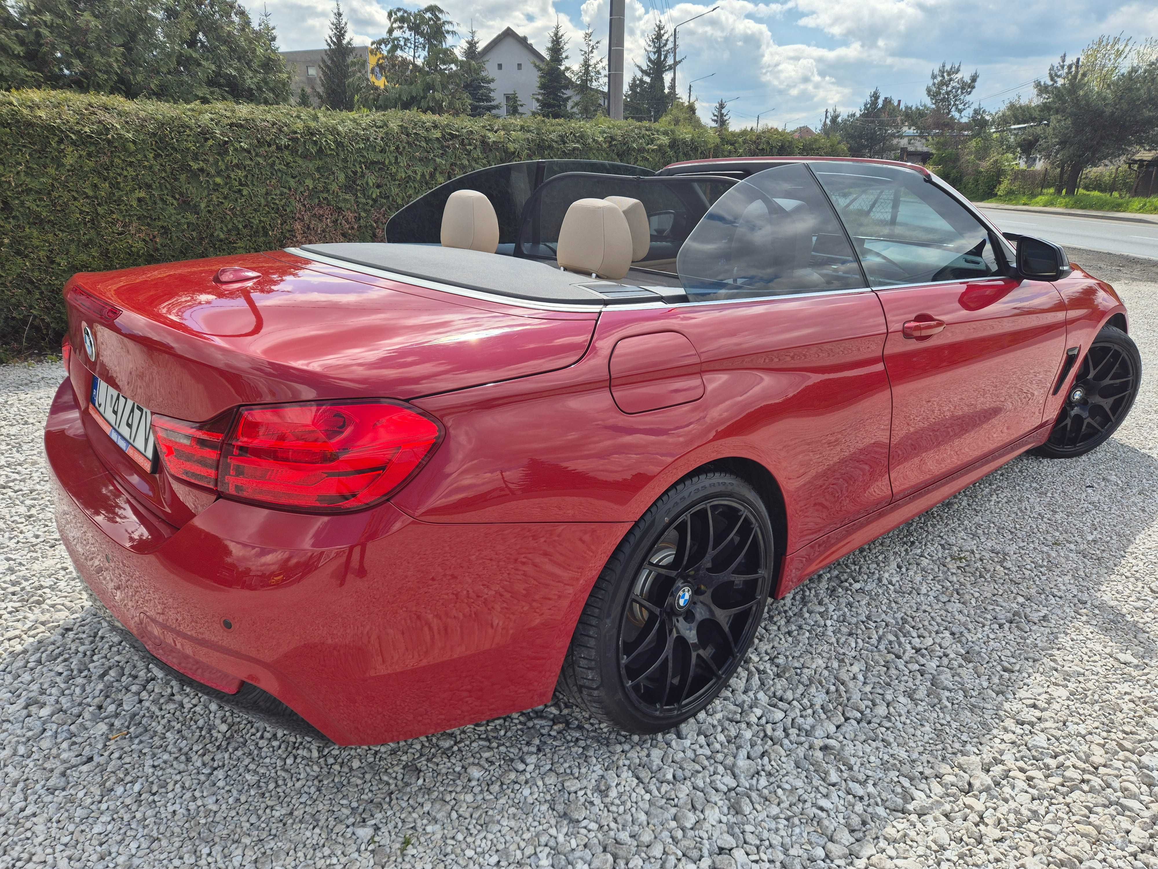 Bmw 4 Cabrio 2014/5 Automat 245 koni Alu 19 Stan Bdb Bez Wkładu