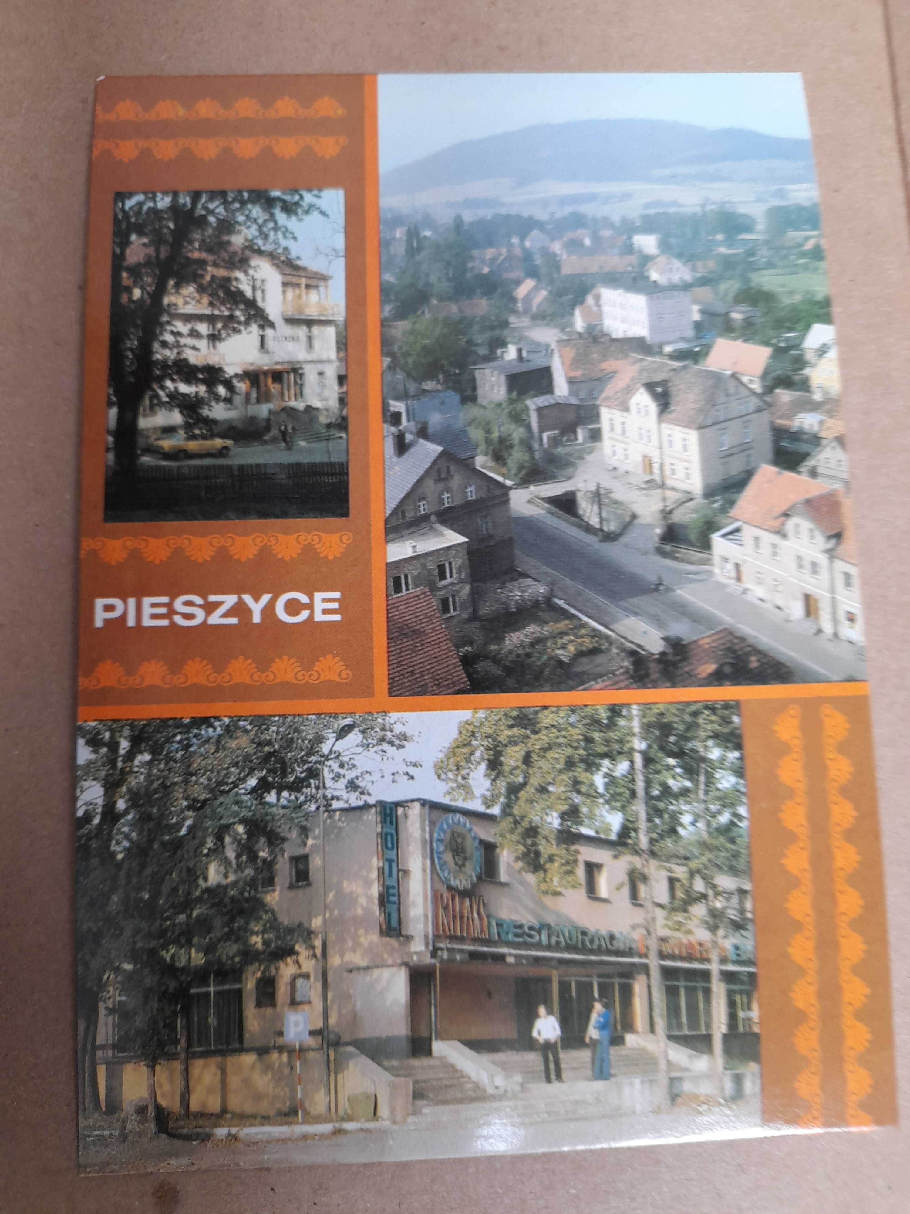 Pamiątka z PRL pocztówka PIESZYCE i KAMIONKI, pow. DZIERŻONIÓW r. 1986