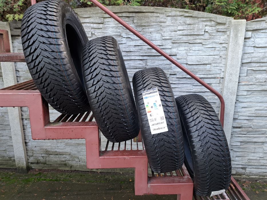 4 Opony Nowe zimowe 195/65 R15 Goodyear Montaż i wyważenie Gratis!