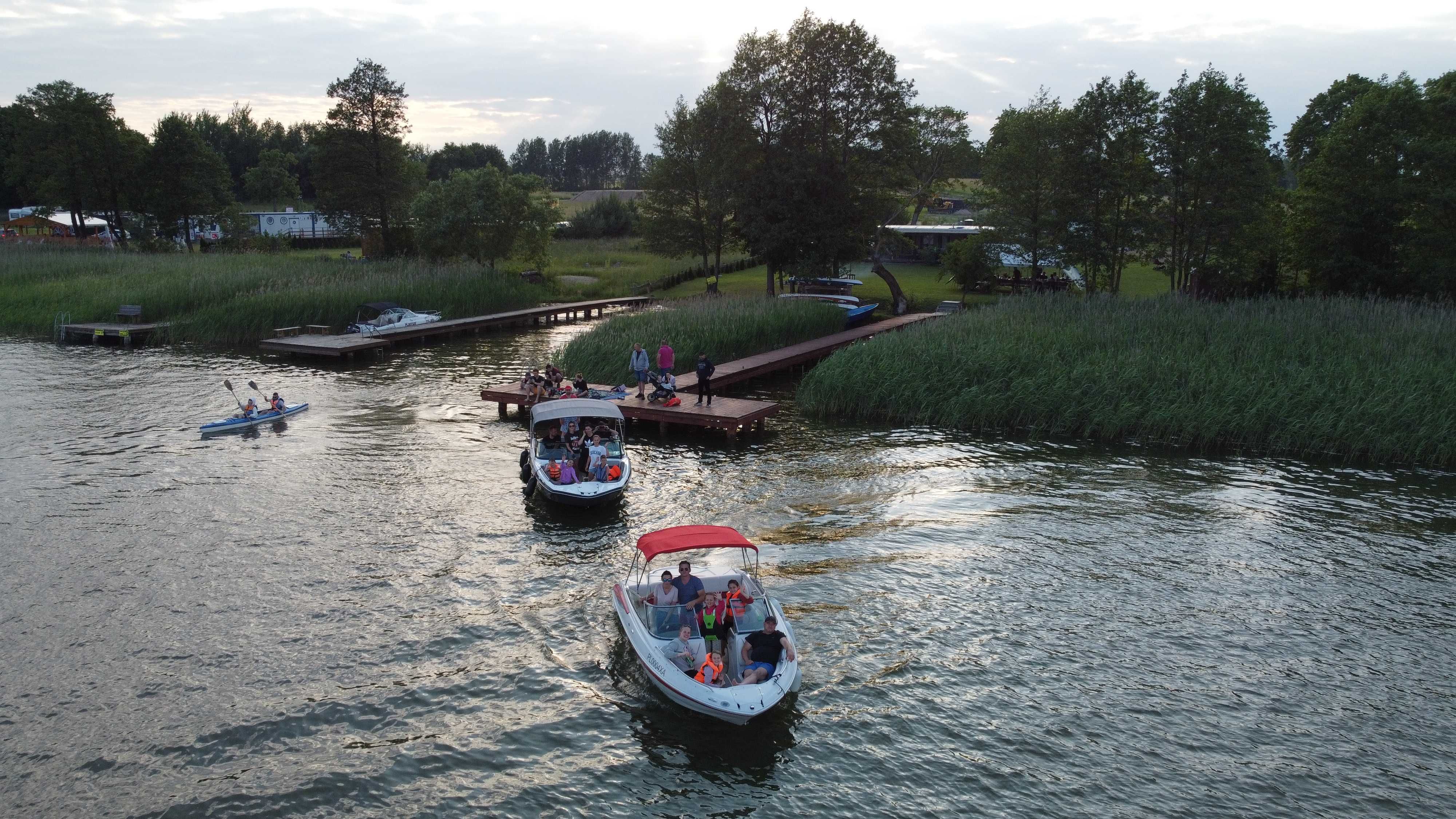 4 nowe drewniane domki u Ewy, własna plaża