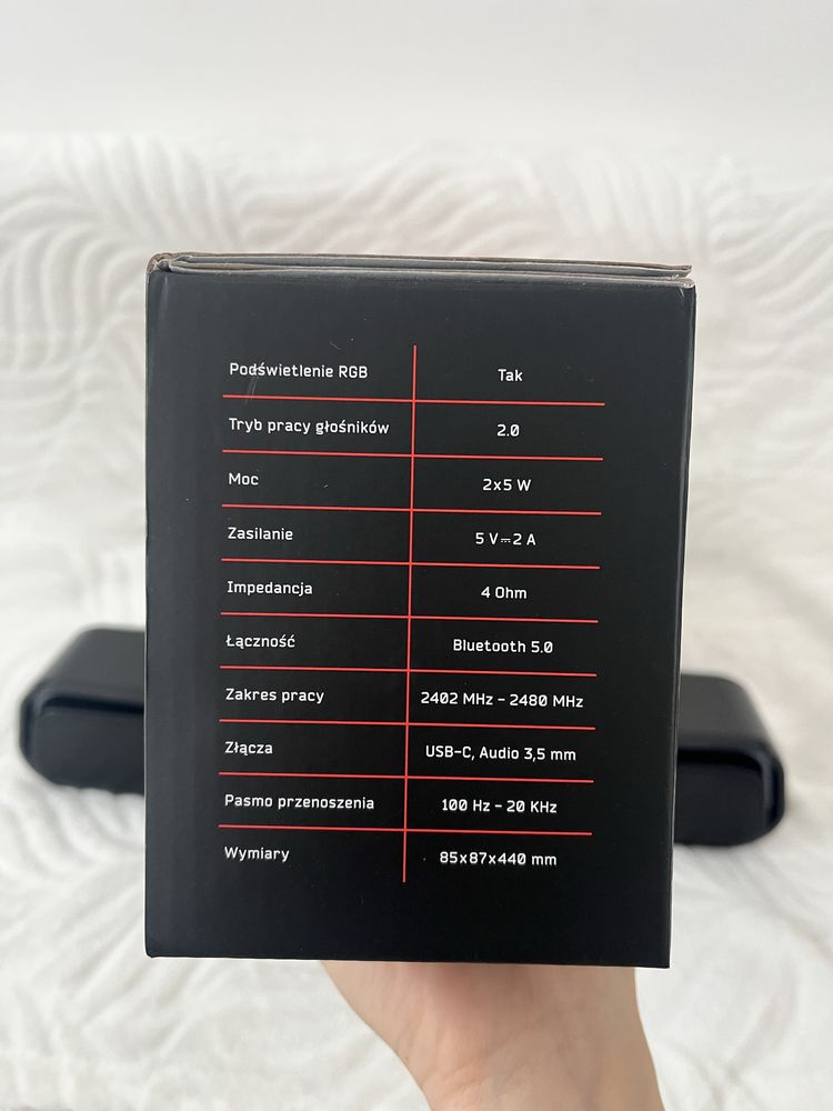 Głośnik Mad Dog Gaming Soundbar 2.0 (model SGS300
