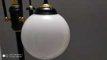 Lampa stojąca czarna