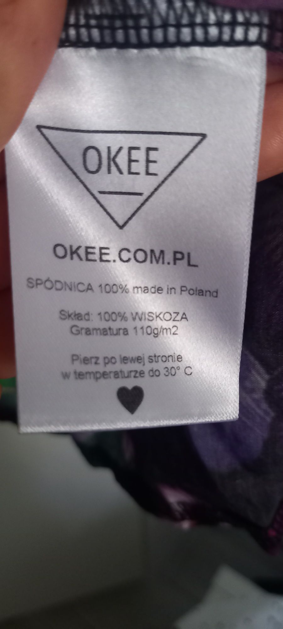 Spódnica midi Okee wiskoza Gypsy L nowa