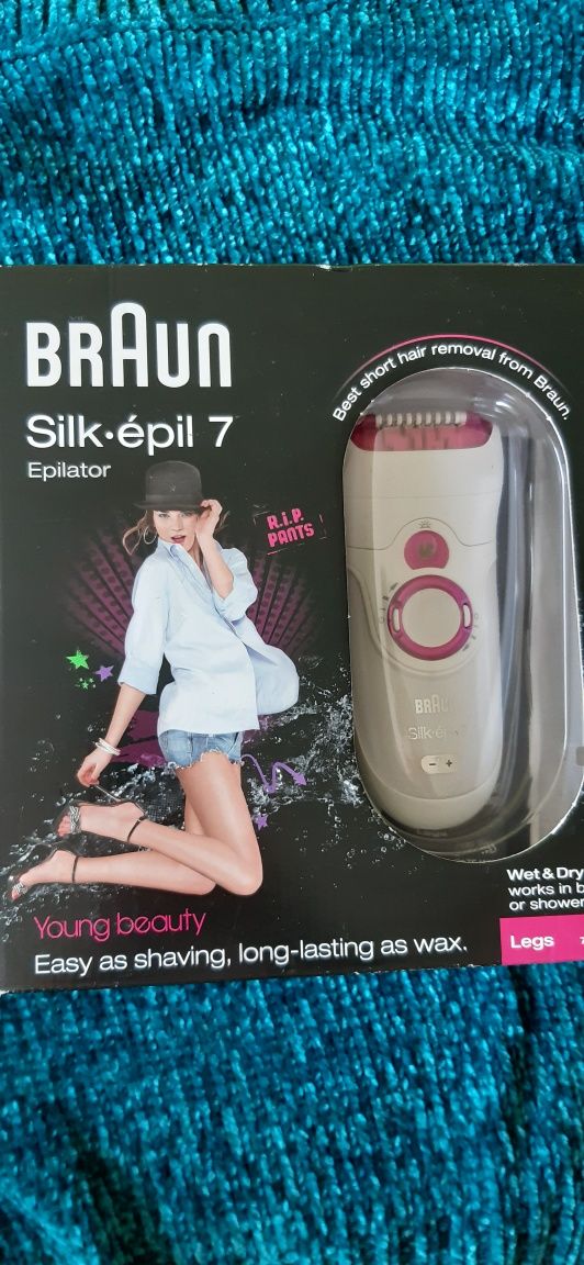 Depilator braun silk epil 7