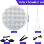 Lampa do opalania do solarium do domu, 250 diod LED, 460 NM,