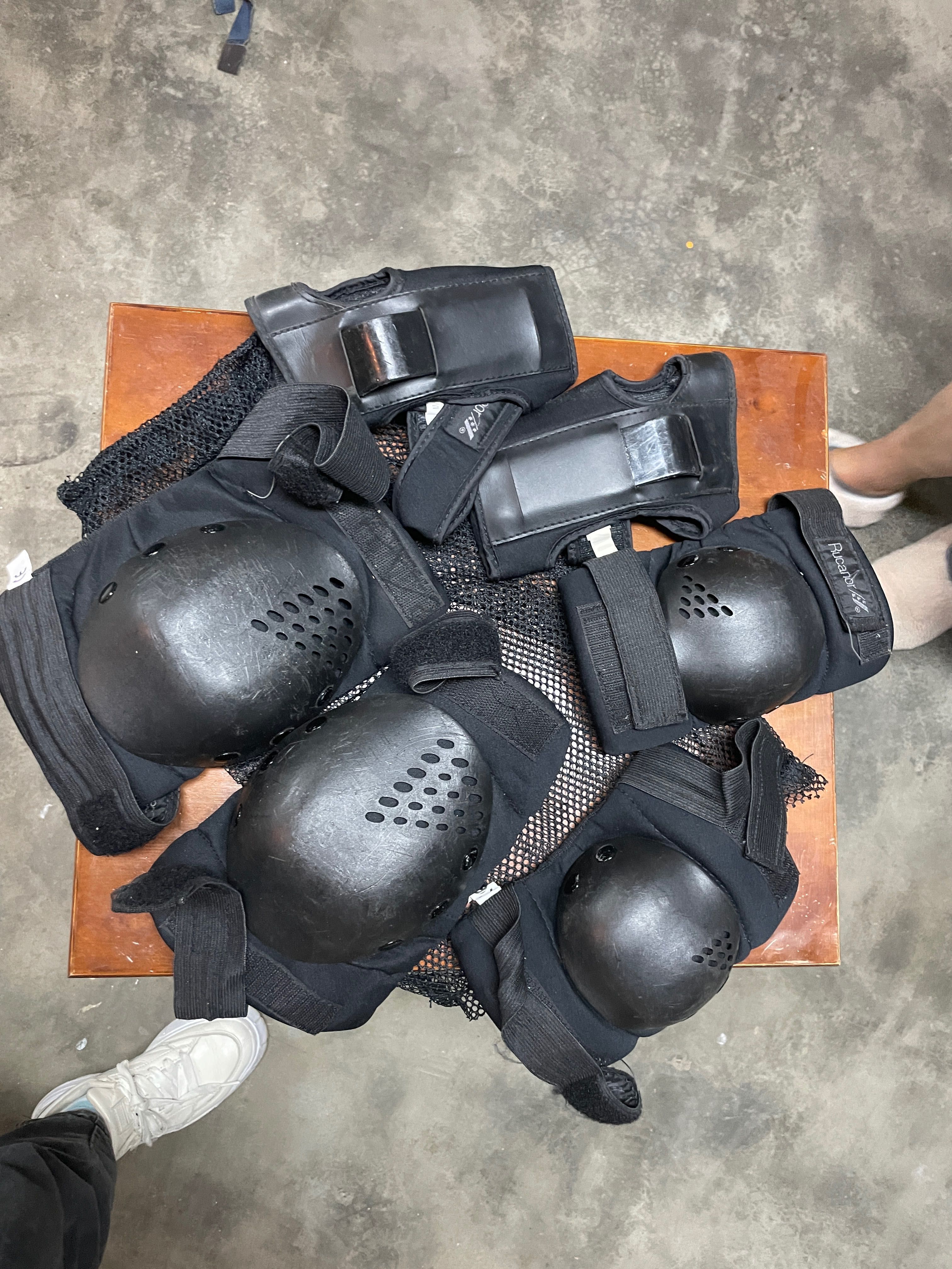Proteção para patins, Skates e trotinetes