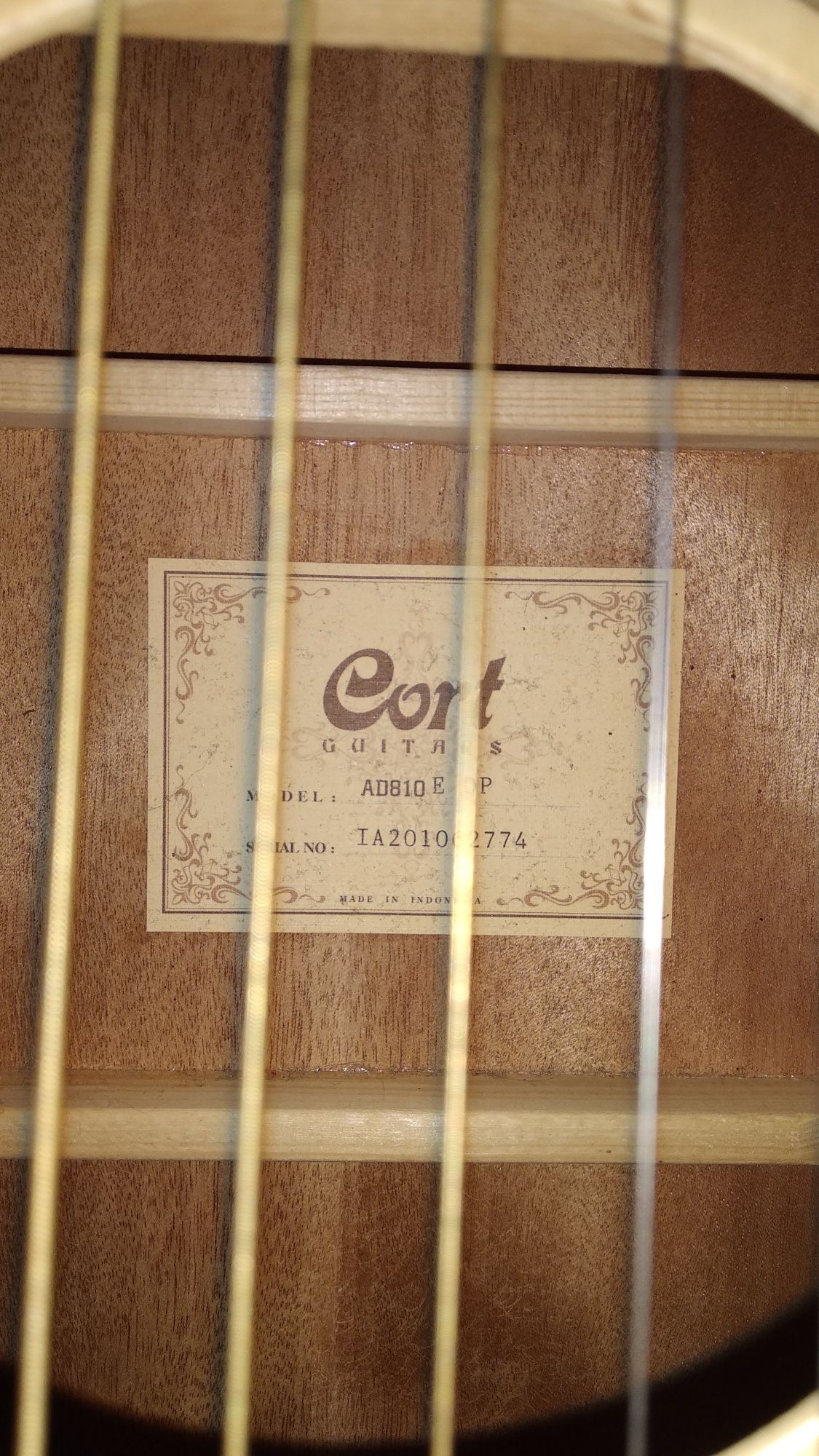 Электроакустическая гитара Cort