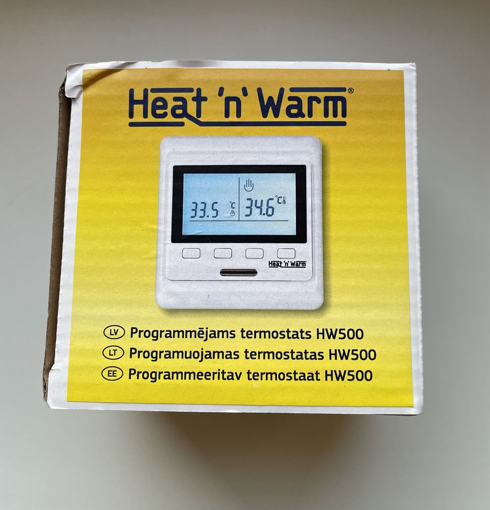 Програмований терморегулятор Grand Meyer 3600 Вт 16 А (HW-500)