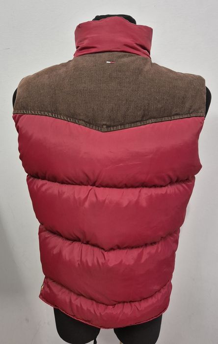 TOMMY HILFIGER roz S męska kamizelka ocieplacz puchowy goose down puch