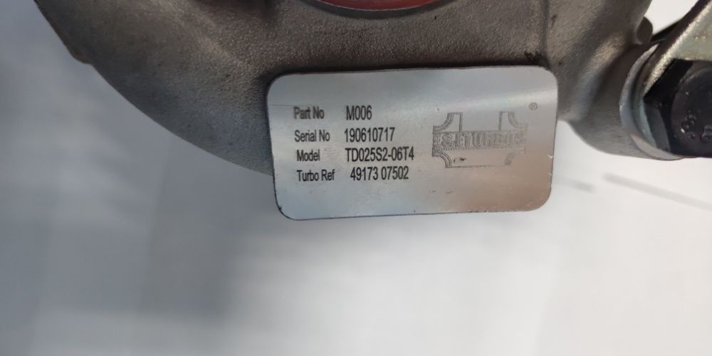 Новая турбина Citroen Berlingo 1.6 HDi