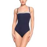 Боді Skims Fits Everybody Logo Straight Neck Bodysuit Navy