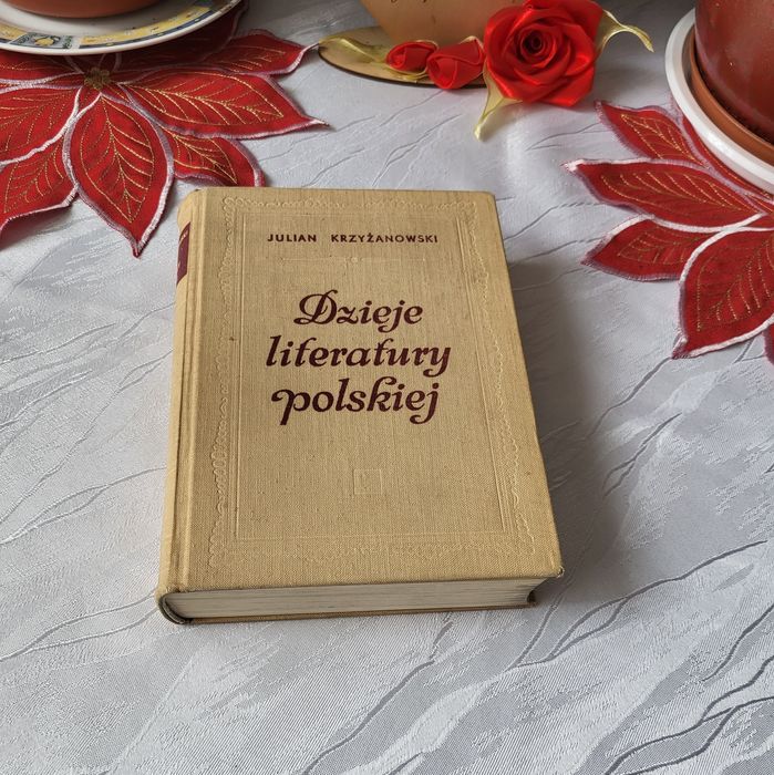 Stare książki. Julian Krzyżanowski "Dzieje literatury polskiej". 1970