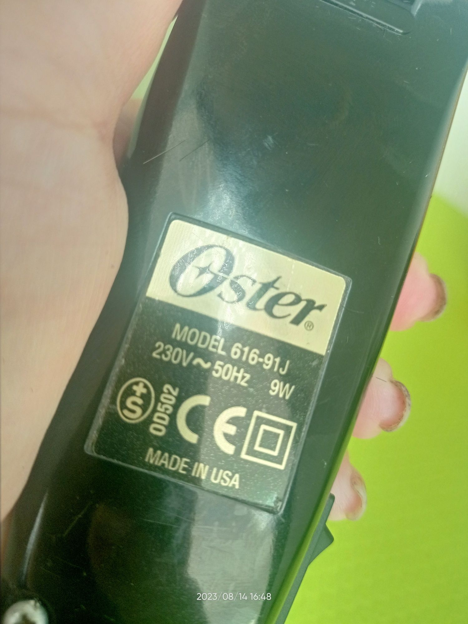 Oster 616,нож 0000 машинка для стрижки